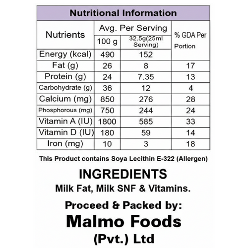 Full Cream Milk Powder With 17g Everytime sachet free
